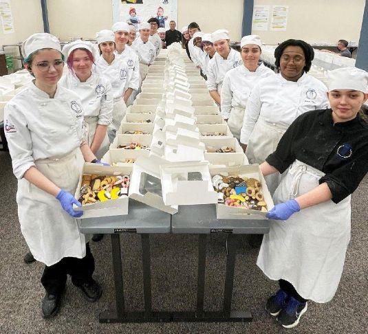 Lorain County JVS bakes over 30 000 cookies for holiday fundraiser Lorain County JVS bakes over 30 000 cookies for holiday fundraiser