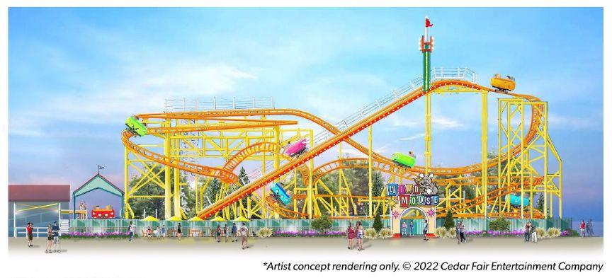 Cedar Point introduces Wild Mouse roller coaster and Grand